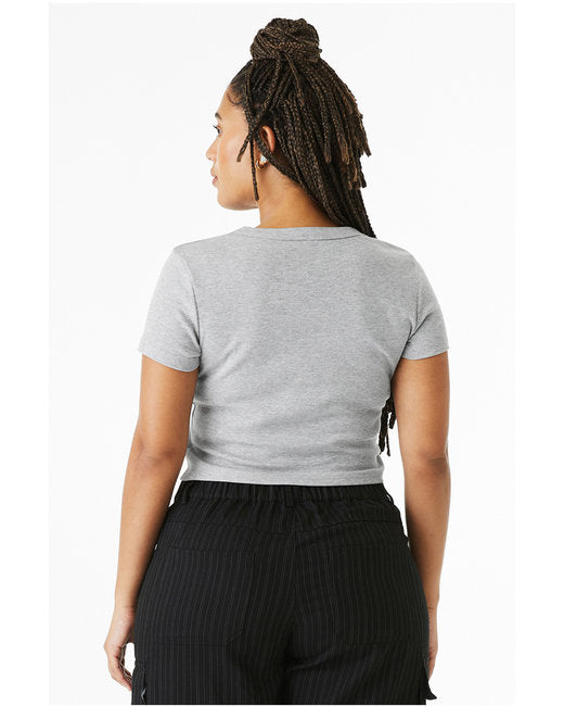 Bella + Canvas Ladies' Micro Ribbed Baby Tee
