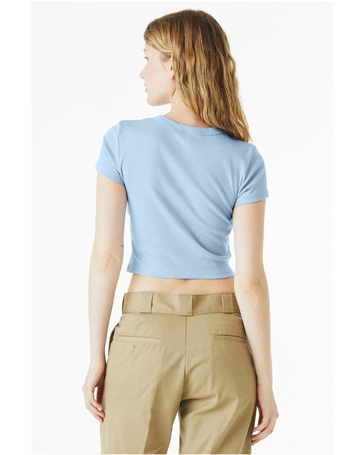 Bella + Canvas Ladies' Micro Ribbed Baby Tee