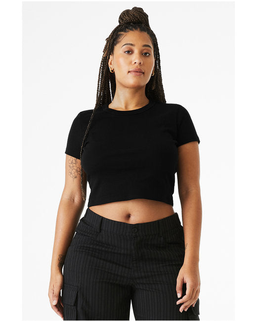 Bella + Canvas Ladies' Micro Ribbed Baby Tee