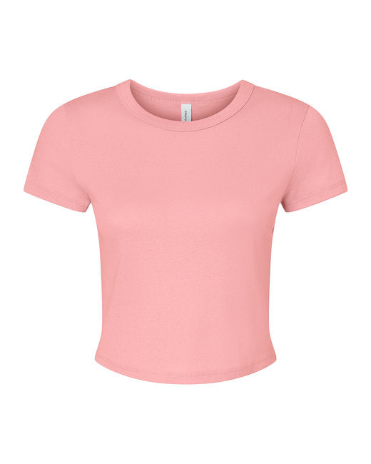 Bella + Canvas Ladies' Micro Ribbed Baby Tee
