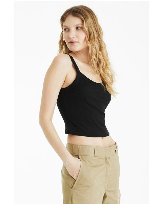 Bella + Canvas Ladies' Micro Ribbed Scoop Tank