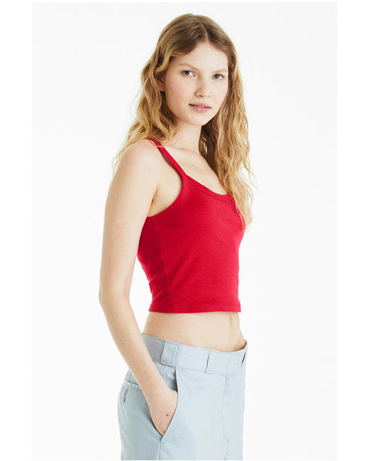 Bella + Canvas Ladies' Micro Ribbed Scoop Tank
