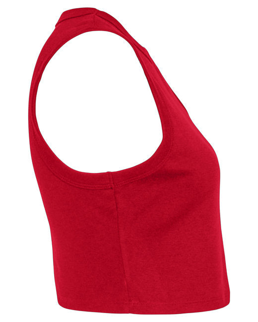 Bella + Canvas Ladies' Micro Rib Muscle Crop Tank