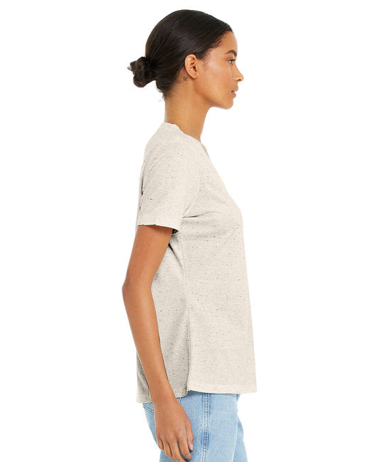 Ladies' Relaxed Triblend V-Neck T-Shirt