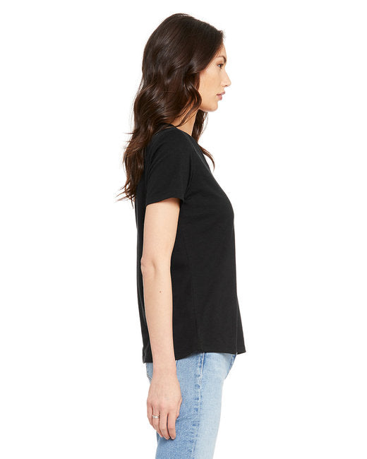 Ladies' Relaxed Triblend V-Neck T-Shirt