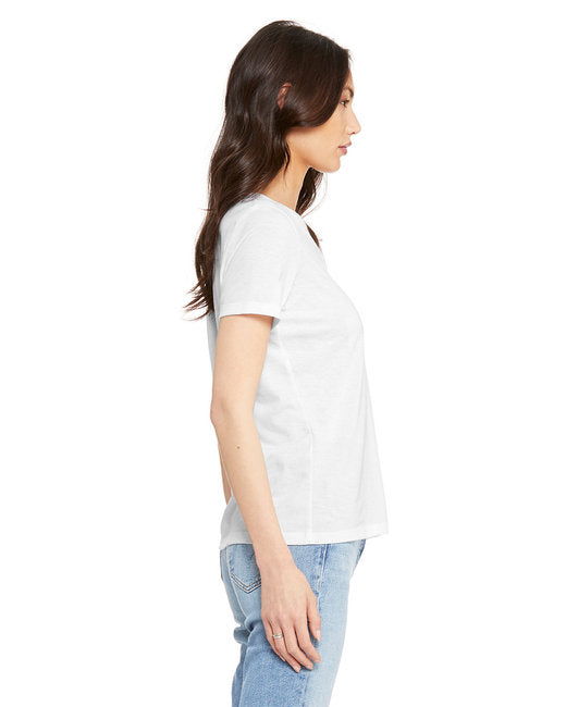 Ladies' Relaxed Triblend V-Neck T-Shirt