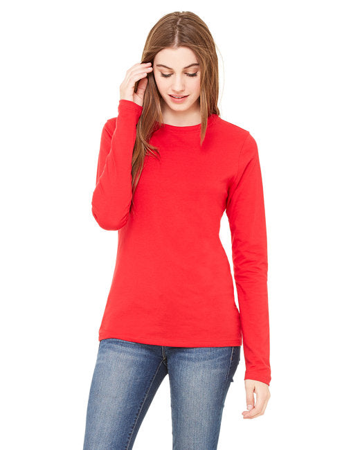 Bella + Canvas Ladies' Jersey Long-Sleeve T-Shirt