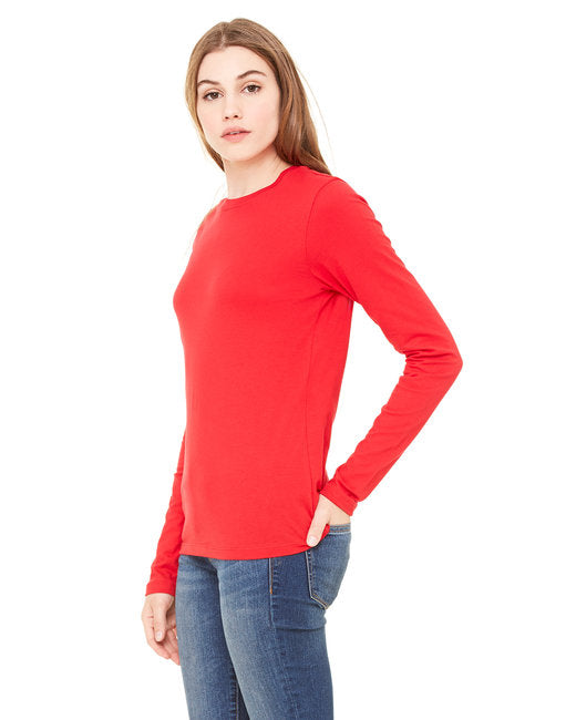 Bella + Canvas Ladies' Jersey Long-Sleeve T-Shirt