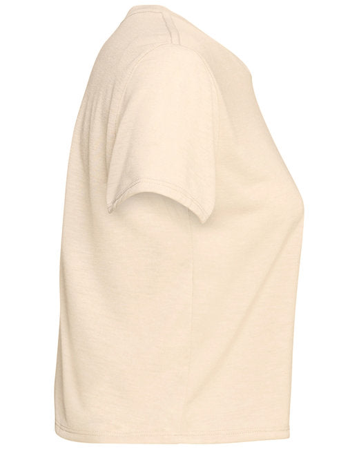 Ladies' Flowy Cropped T-Shirt