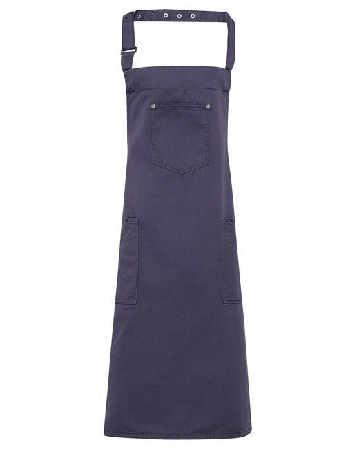Unisex Cotton Chino Bib Apron