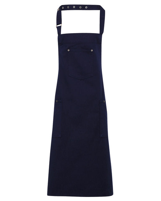 Unisex Cotton Chino Bib Apron