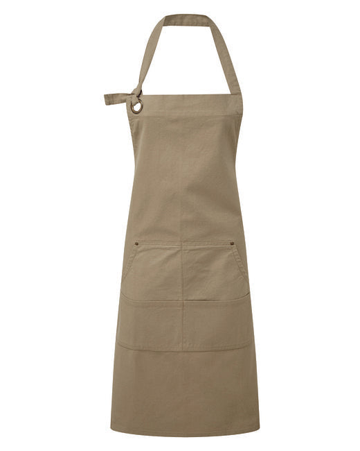Unisex "Calibre" Heavy Cotton Canvas Pocket Apron