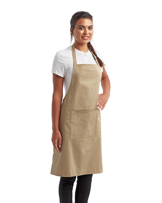 Unisex 'Colours' Sustainable Pocket Bib Apron