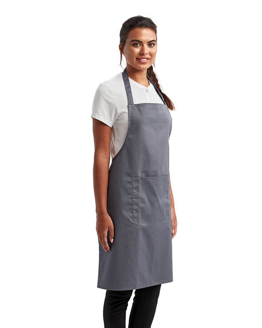 Unisex 'Colours' Sustainable Pocket Bib Apron