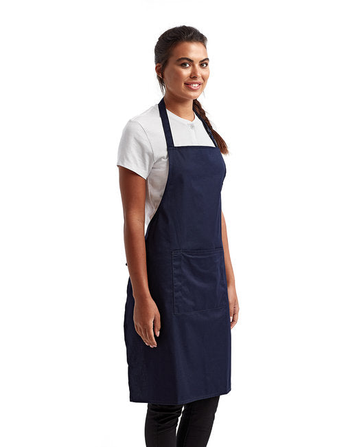 Unisex 'Colours' Sustainable Pocket Bib Apron