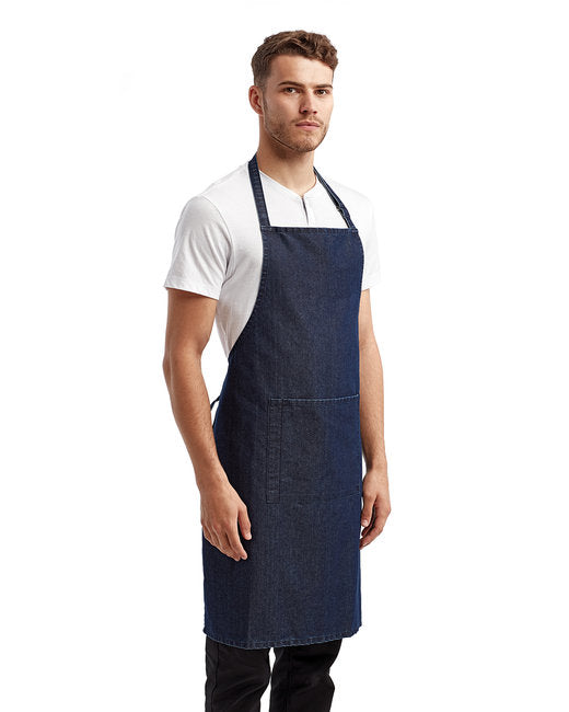 Unisex 'Colours' Sustainable Pocket Bib Apron