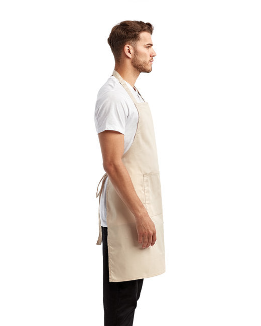 Unisex 'Colours' Sustainable Pocket Bib Apron