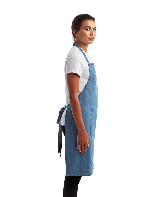 Unisex 'Colours' Sustainable Pocket Bib Apron