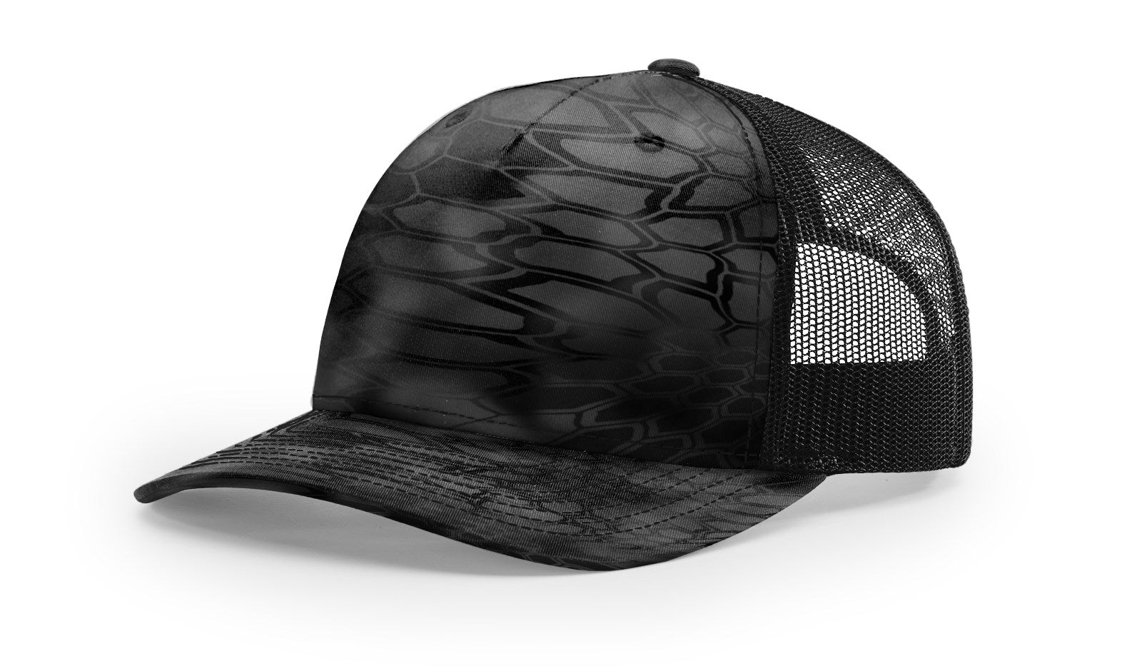 RICHARDSON PRINTED FIVE PANEL TRUCKER KRYPTEK
