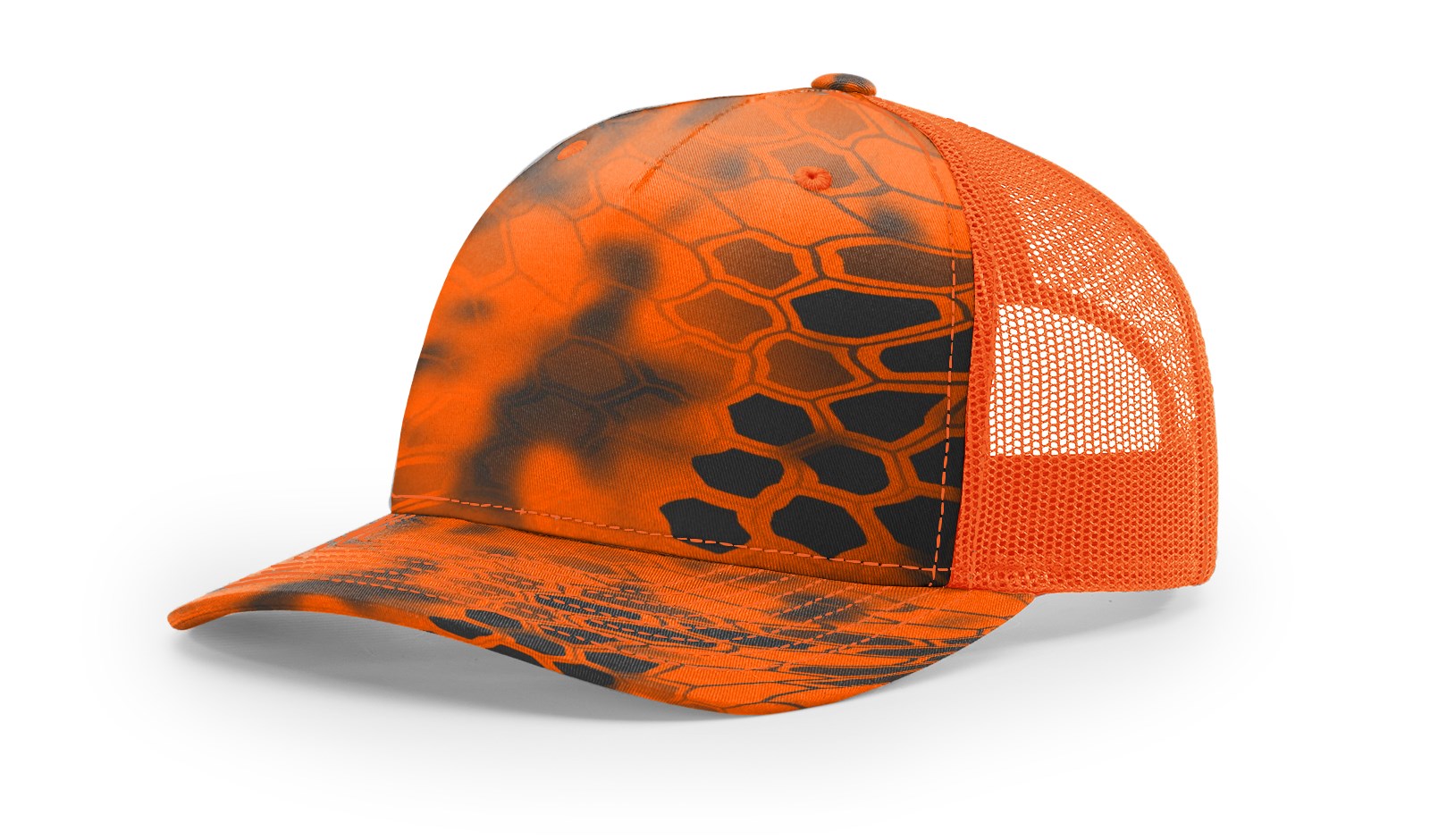 RICHARDSON PRINTED FIVE PANEL TRUCKER KRYPTEK
