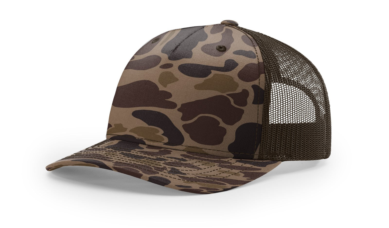 RICHARDSON PRINTED FIVE PANEL TRUCKER DUCK