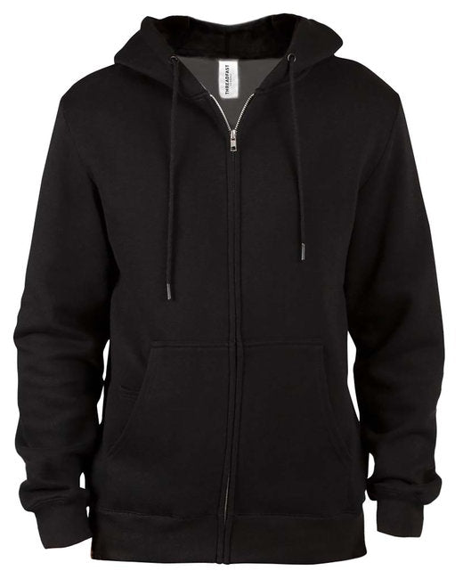 Threadfast Apparel Unisex Ultimate Fleece Full-Zip Hooded Sweatshirt