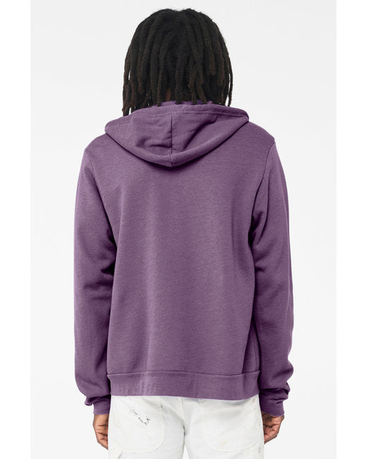 Bella + Canvas Unisex Sponge Fleece Full-Zip Hooded Sweatshirt