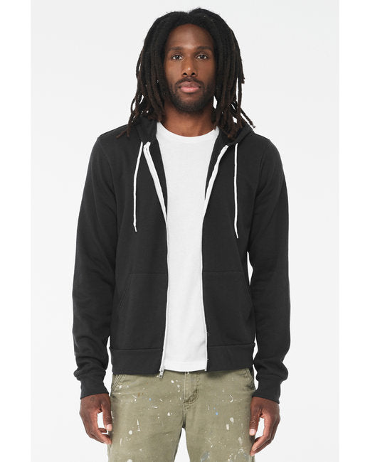 Bella + Canvas Unisex Sponge Fleece Full-Zip Hooded Sweatshirt