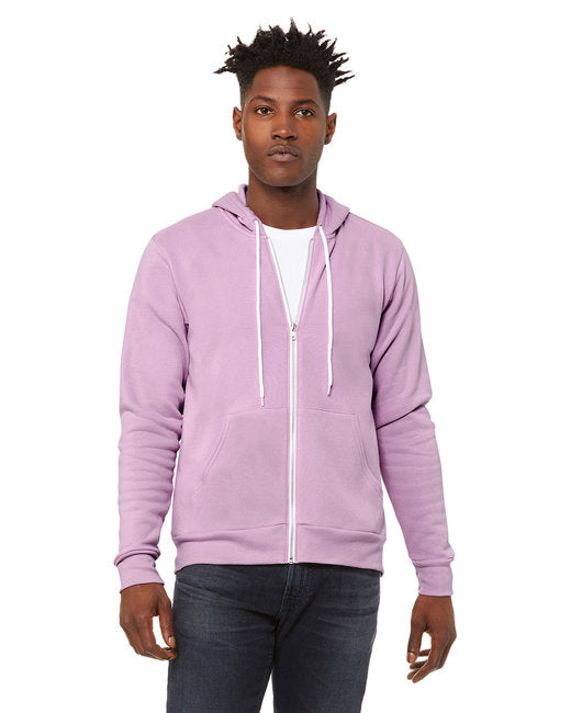Bella + Canvas Unisex Sponge Fleece Full-Zip Hooded Sweatshirt