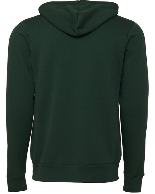 Bella + Canvas Unisex Sponge Fleece Full-Zip Hooded Sweatshirt