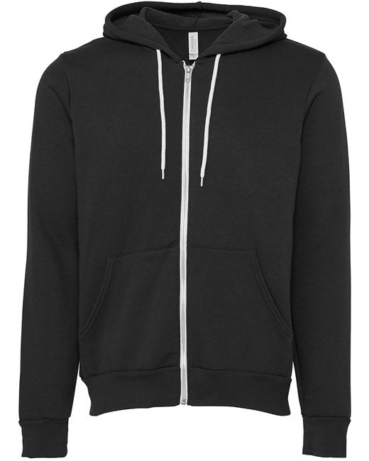 Bella + Canvas Unisex Sponge Fleece Full-Zip Hooded Sweatshirt