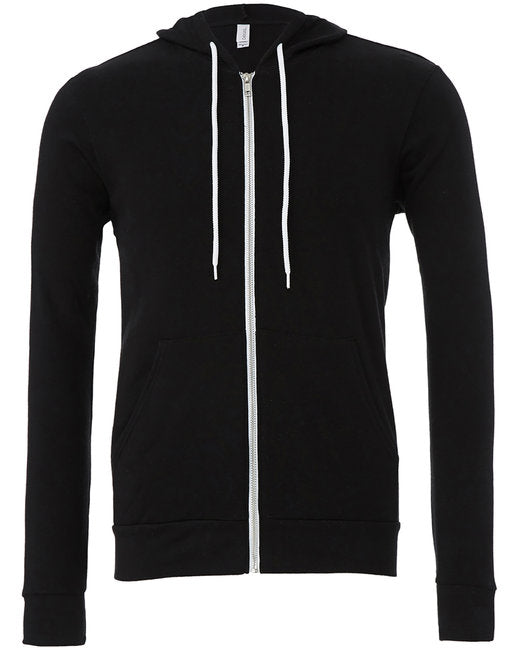 Bella + Canvas Unisex Sponge Fleece Full-Zip Hooded Sweatshirt
