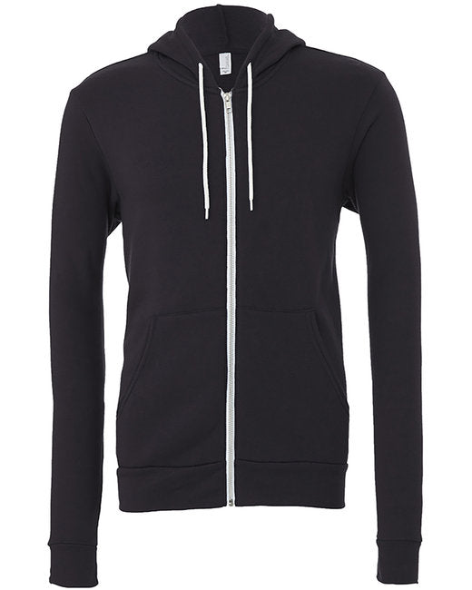 Bella + Canvas Unisex Sponge Fleece Full-Zip Hooded Sweatshirt