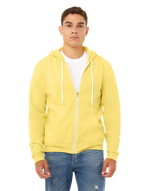 Bella + Canvas Unisex Sponge Fleece Full-Zip Hooded Sweatshirt