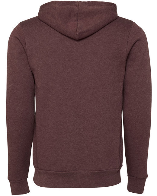 Bella + Canvas Unisex Sponge Fleece Full-Zip Hooded Sweatshirt