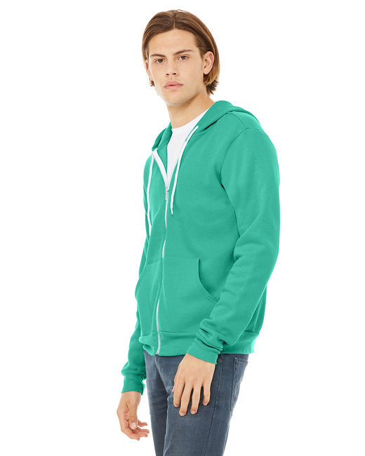 Bella + Canvas Unisex Sponge Fleece Full-Zip Hooded Sweatshirt