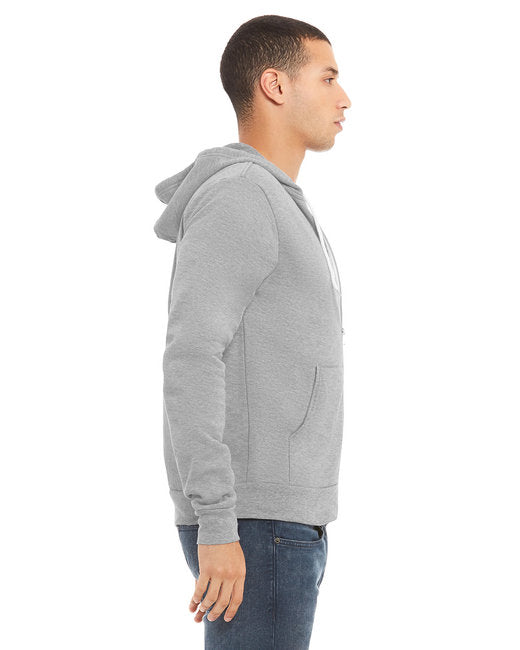 Bella + Canvas Unisex Sponge Fleece Full-Zip Hooded Sweatshirt