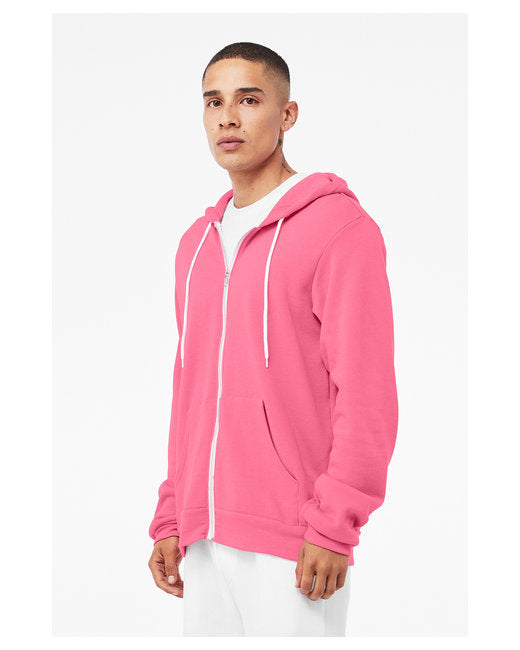 Bella + Canvas Unisex Sponge Fleece Full-Zip Hooded Sweatshirt