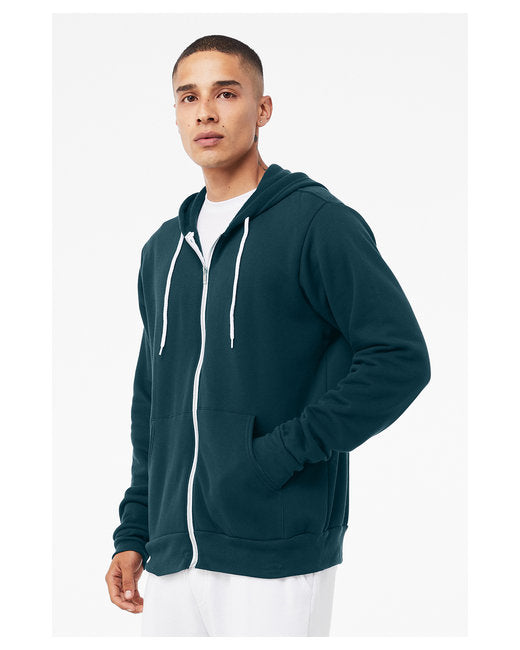 Bella + Canvas Unisex Sponge Fleece Full-Zip Hooded Sweatshirt