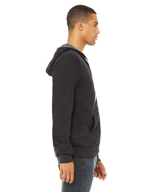 Bella + Canvas Unisex Sponge Fleece Full-Zip Hooded Sweatshirt