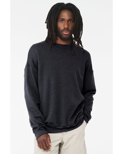 Bella + Canvas Unisex Drop Shoulder Fleece Crew Sweatshirts