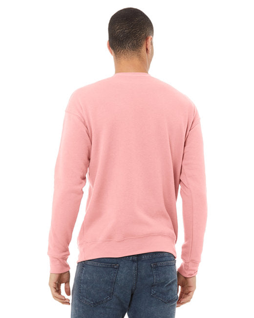 Bella + Canvas Unisex Drop Shoulder Fleece Crew Sweatshirts