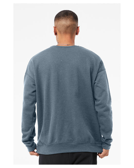 Bella + Canvas Unisex Drop Shoulder Fleece Crew Sweatshirts