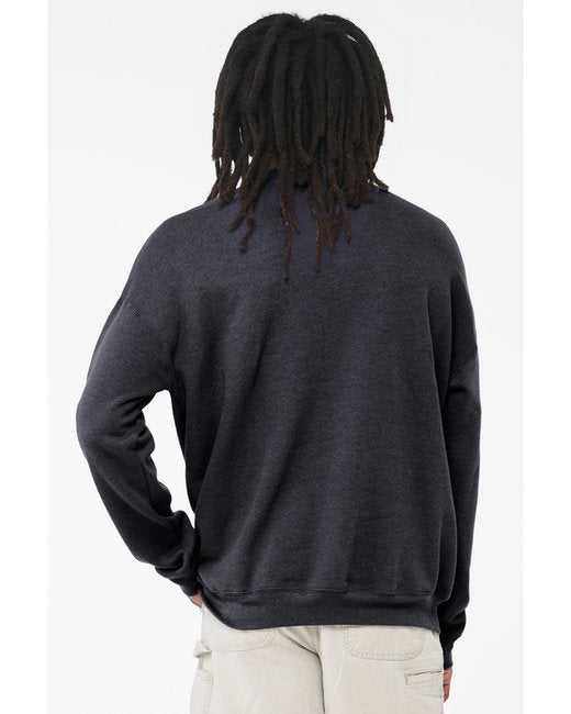 Bella + Canvas Unisex Drop Shoulder Fleece Crew Sweatshirts