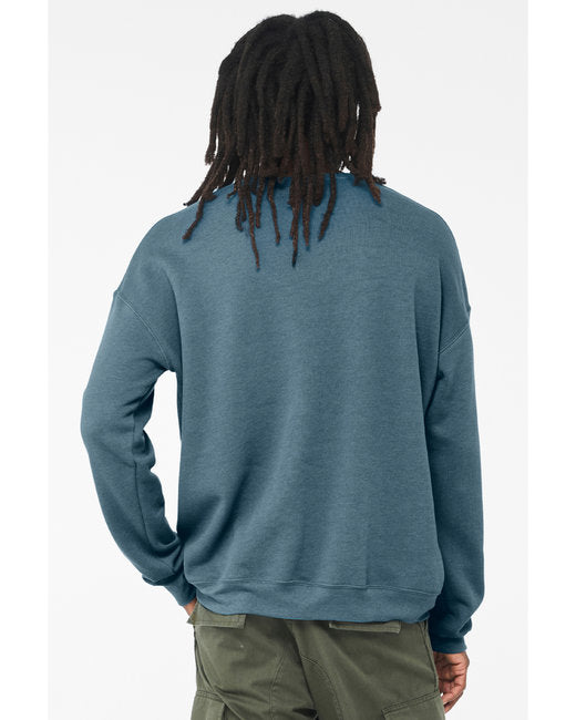 Bella + Canvas Unisex Drop Shoulder Fleece Crew Sweatshirts