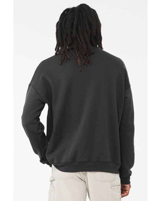 Bella + Canvas Unisex Drop Shoulder Fleece Crew Sweatshirts
