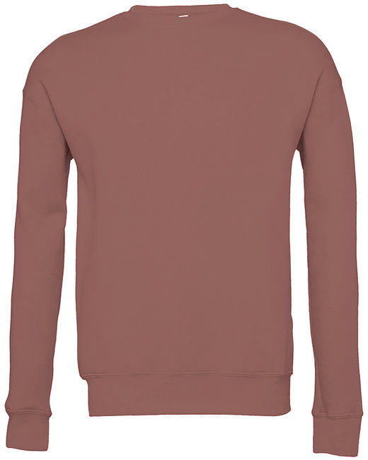 Bella + Canvas Unisex Drop Shoulder Fleece Crew Sweatshirts