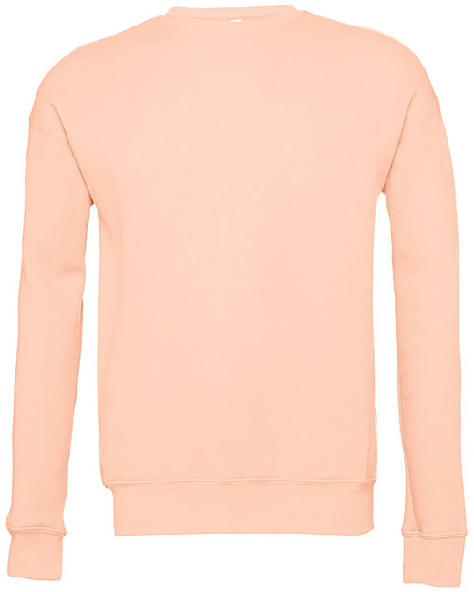 Bella + Canvas Unisex Drop Shoulder Fleece Crew Sweatshirts
