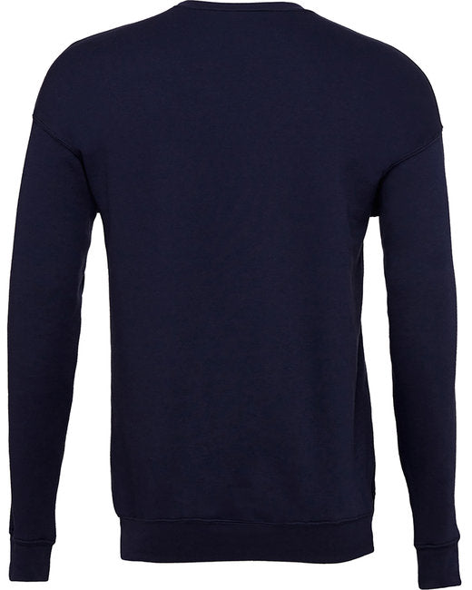 Bella + Canvas Unisex Drop Shoulder Fleece Crew Sweatshirts