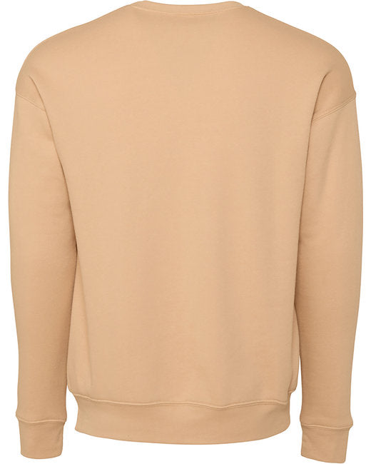Bella + Canvas Unisex Drop Shoulder Fleece Crew Sweatshirts